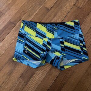 Zoot Women's Athletic Shorts - Blue and Yellow